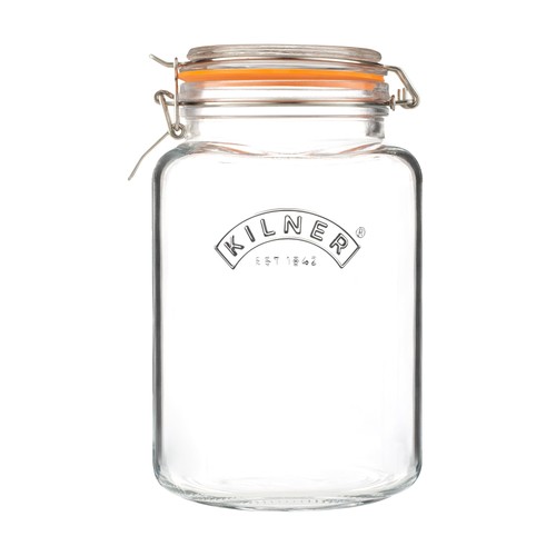 Kilner square clip top jar - clip,
