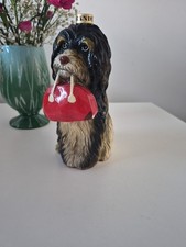 Kitsch Vintage Dog Drinks Decanter 1960’s Brandy - Heavy