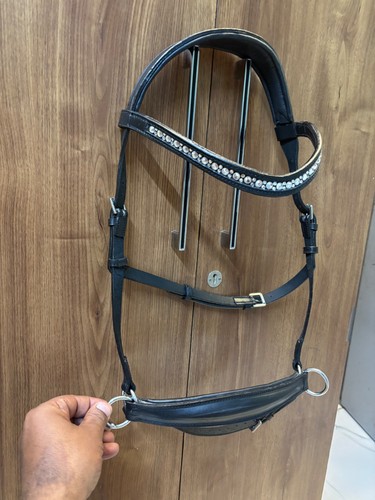 Sidepull bitless bridle black - sidepull,