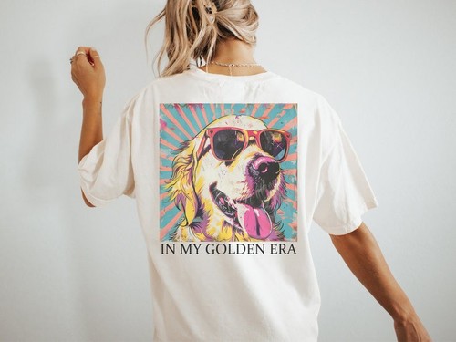 Golden retriever 70s era - my,