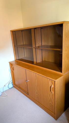 Mid century freestanding brown - mid,