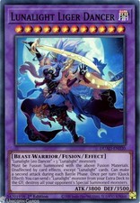 DUAD-EN030 Lunalight Liger Dancer : Super Rare 1st Edition Mint YuGiOh Card