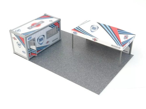 Diorama rally tent - , with
