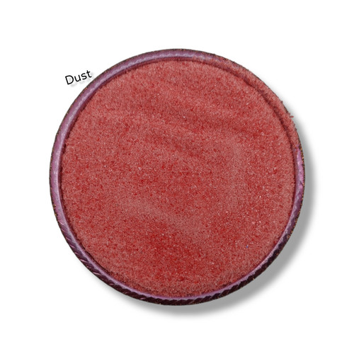 Crushed red coral - coral, dust