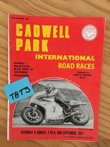 Cadwell park circuit - cadwell,
