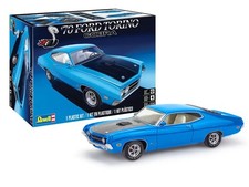 Revell 1970 Ford Torino Cobra American Muscle Car Model Kit 1:25 14534