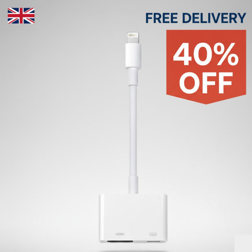 For apple lightning hdmi - for, to