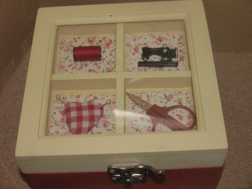 Sewing themed box - themed,