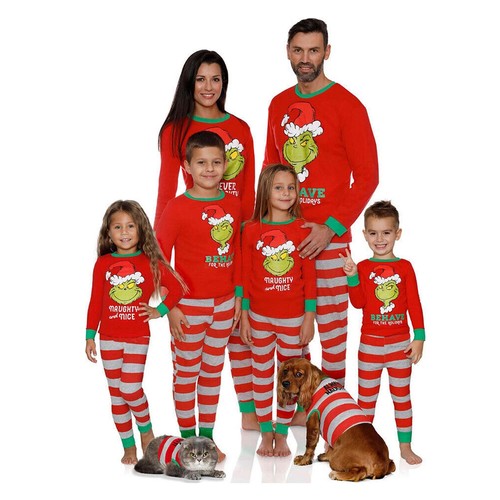 Christmas pjs family matching - pjs,