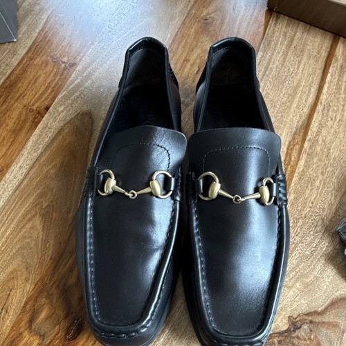Gucci men black leather - gucci,