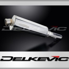 HONDA CBR600F 1999-2000 350mm 350mm OVAL STAINLESS BSAU SILENCER EXHAUST KIT