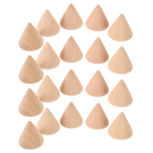 Pcs cone wood cones craft - cone,