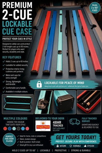 Cue case 1pcs holds cues - cue,