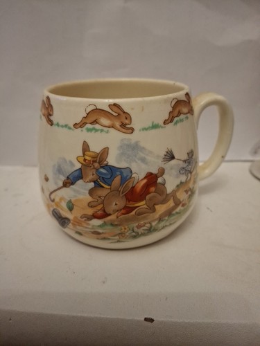 Royal doulton bunnykins cup - royal,
