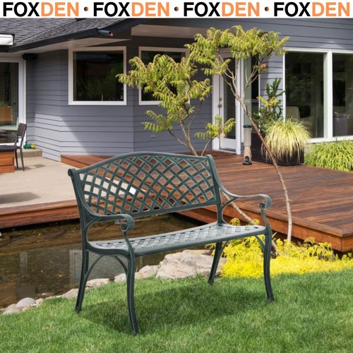 Cast aluminium garden - aluminium, bench