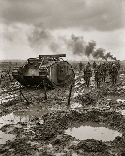 British ww1 mark 1v - ww1,
