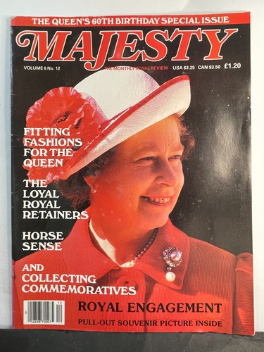 Majesty magazine april 1986 - magazine,