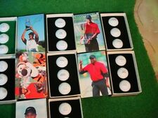 TIGER WOODS TITLEIST 1st  (7) TOUR VICTORIES COLLECTORS SET VERY RARE !!!