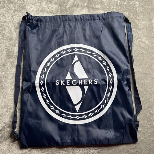 Sketchers drawstring bag blue - bag,