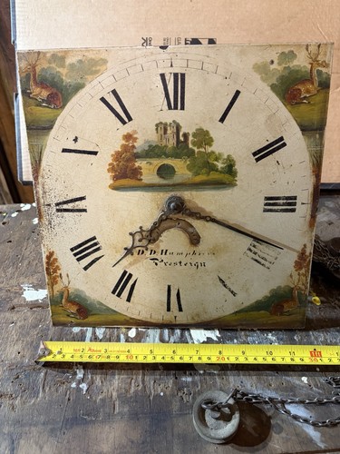 Grandfather clock movement - clock,