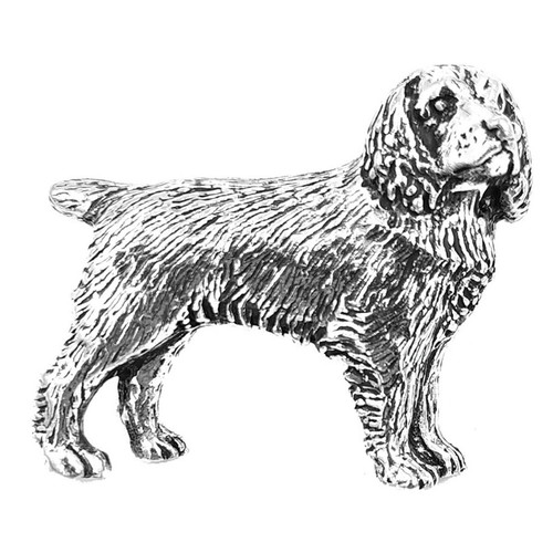 Bisley pewter pin badge 17 - pewter,