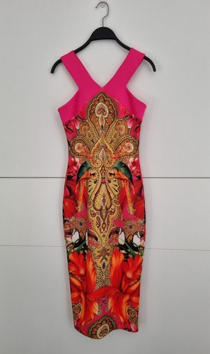 Ted baker pink bodycon - bodycon, floral