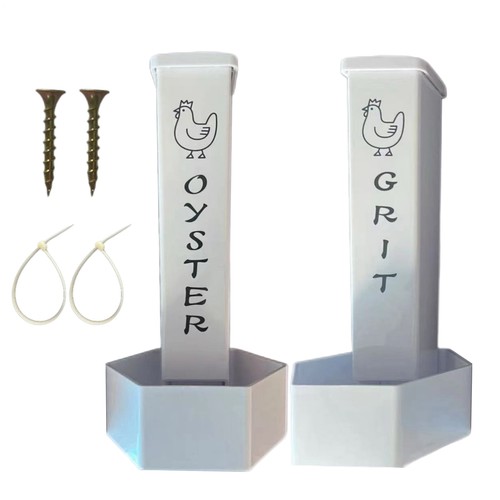 Chicken oyster shell feeder - oyster,