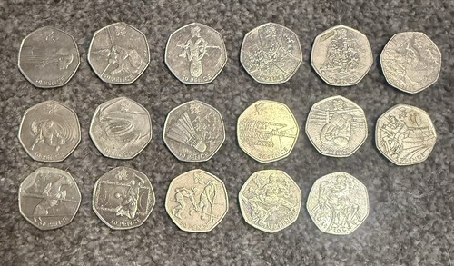 Olympic 50p set 2012 - olympic,