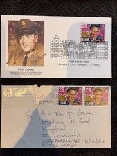 Elvis Presley Stamps. Used