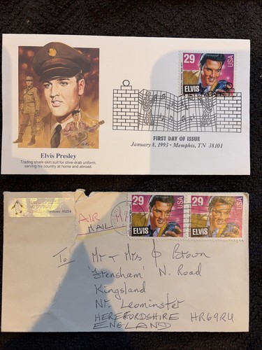 Elvis presley stamps used - stamps.,