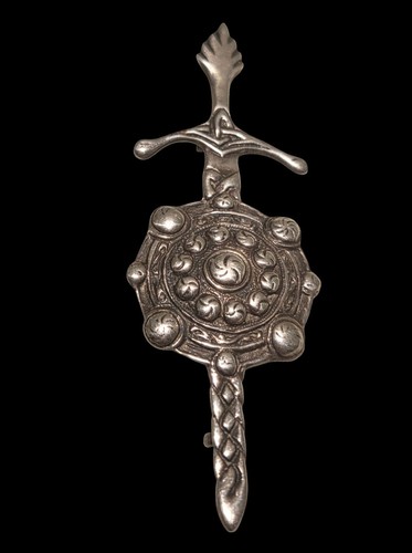 Vintage scottish silver sword - scottish,