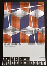 INVADER Rubikcubist MIMA 2022