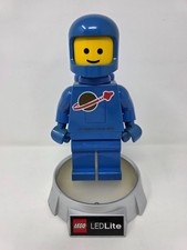 Lego Benny Classic Blue Spaceman LED Lite Torch Night Light Rare