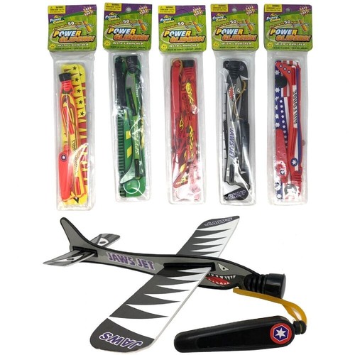 Flying glider with launcher - flying,