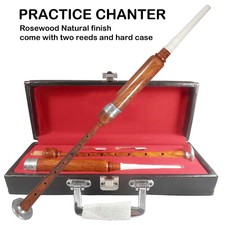 TC Scottish Highland BagPipe Practice Chanter, Carrying case & Reeds