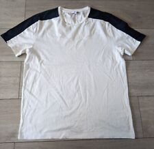 REISS WHITE BLACK T-SHIRT
