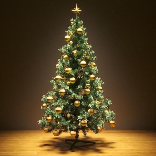 Christmas tree with - christmas, stand