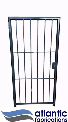 Bespoke steel security gate - security,