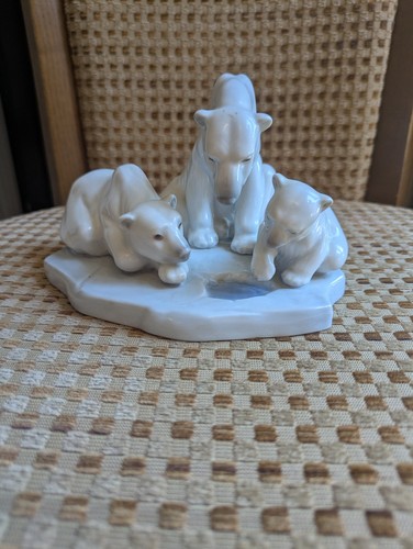 Lladro polar bears - lladro, and