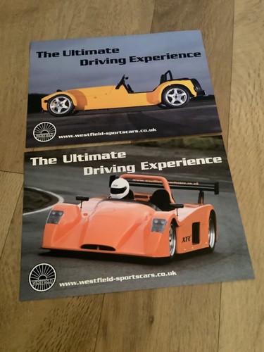 Westfield kit car leaflet - westfield,