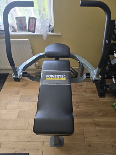 Powertec leverage mini crunch - powertec,