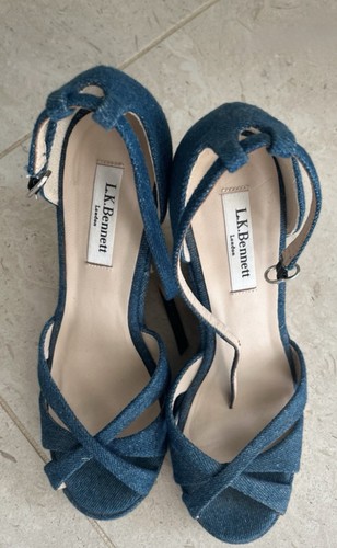 Bennett shoes denim - bennett, wedge