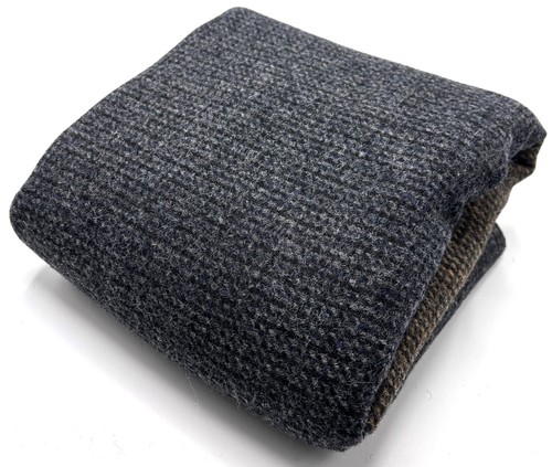 Brown pin dot wool fabric - brown,