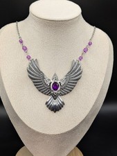 Silver Tone Eagle Pendant