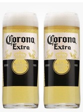 2 x Corona Extra Pint Glasses
