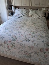 Vintage Dorma Guinevere K/S Duvet Cover and 4 Pillowcases Set