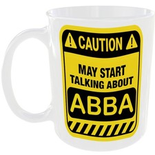 ABBA MUG FUNNY CAUTION FAN