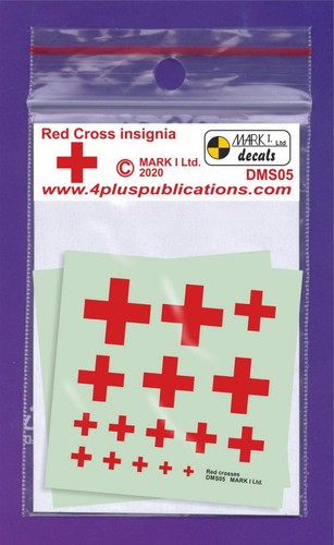 Mark decals dms05 red cross - i,