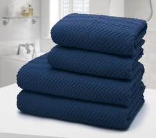 Luxury Chevron Jacquard Towels