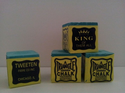 Triangle snooker pool chalk - triangle,